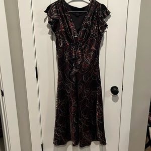 Black slinky dress